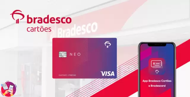 Cartão de crédito Bradesco Neo: use e ganhe descontos.
