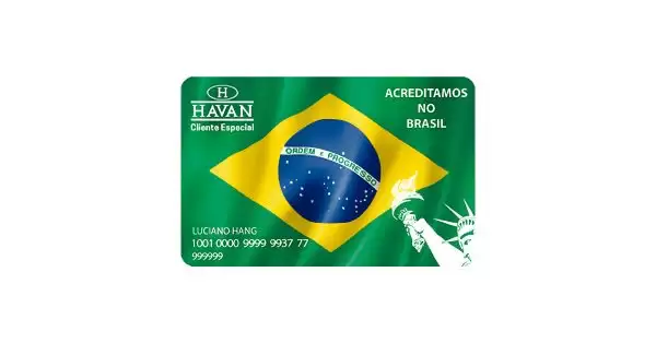 Cartão Havan, aproveitando vantagens exclusivas.