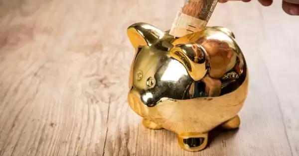Imagem representativa de um cofrinho, simbolizando economia e planejamento financeiro.