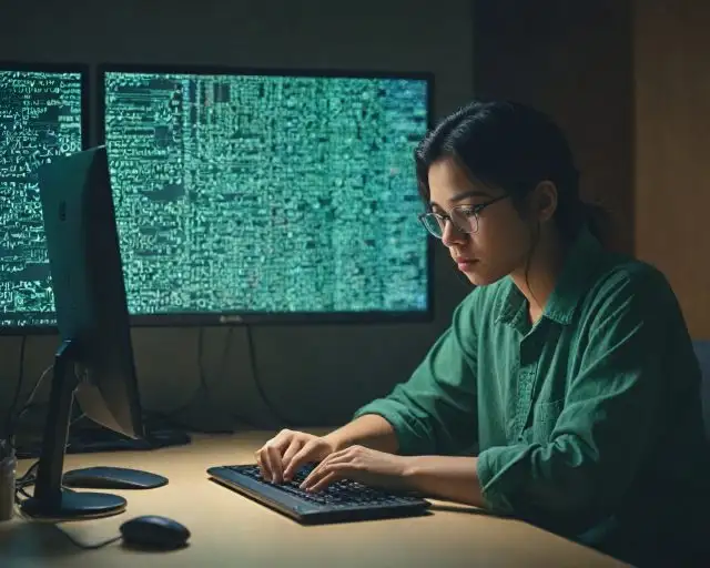 Imagem representando segurança digital com ícones de cadeado e senhas