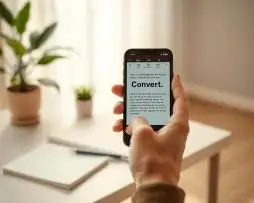 como converter imagem em texto pelo celular
