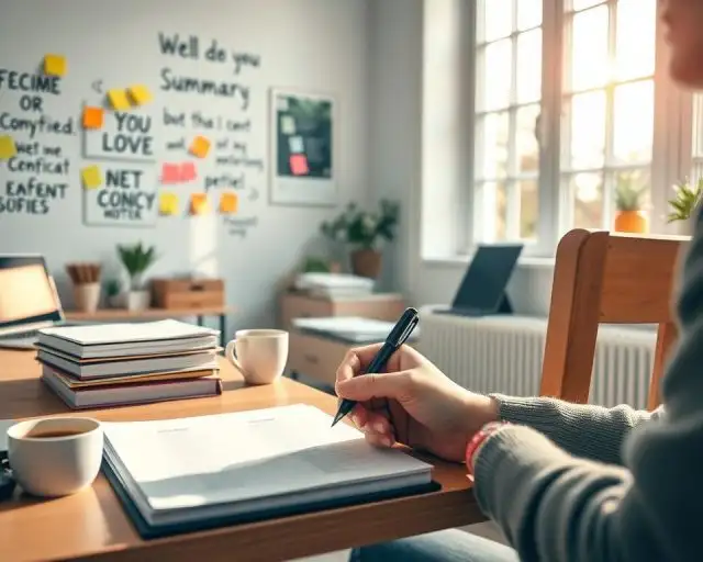 como fazer resumos eficientes para estudar