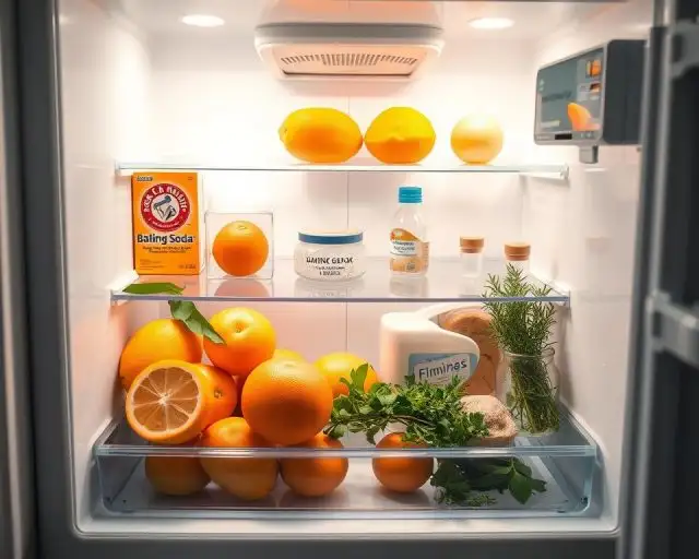 como tirar cheiro ruim da geladeira