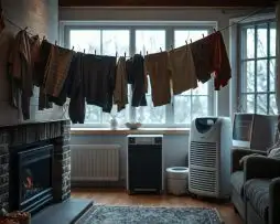 truques para roupa secar mais rápido no inverno