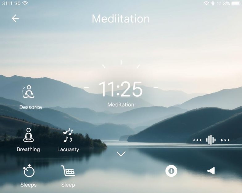 recursos de apps de meditação