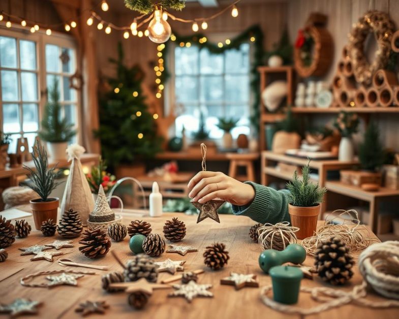 DIY enfeites natalinos sustentáveis DIY enfeites natalinos sustentáveis