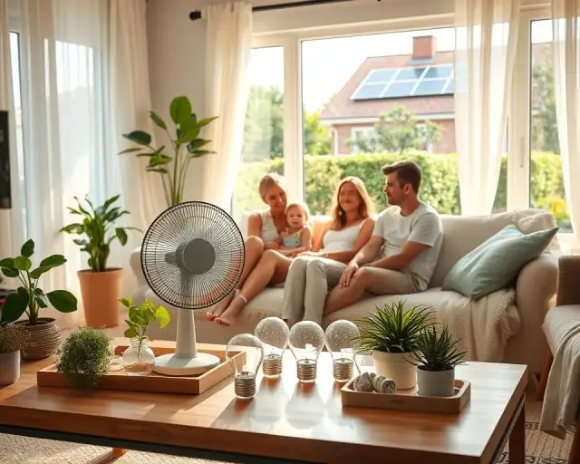 formas de economizar na conta de luz durante o verão