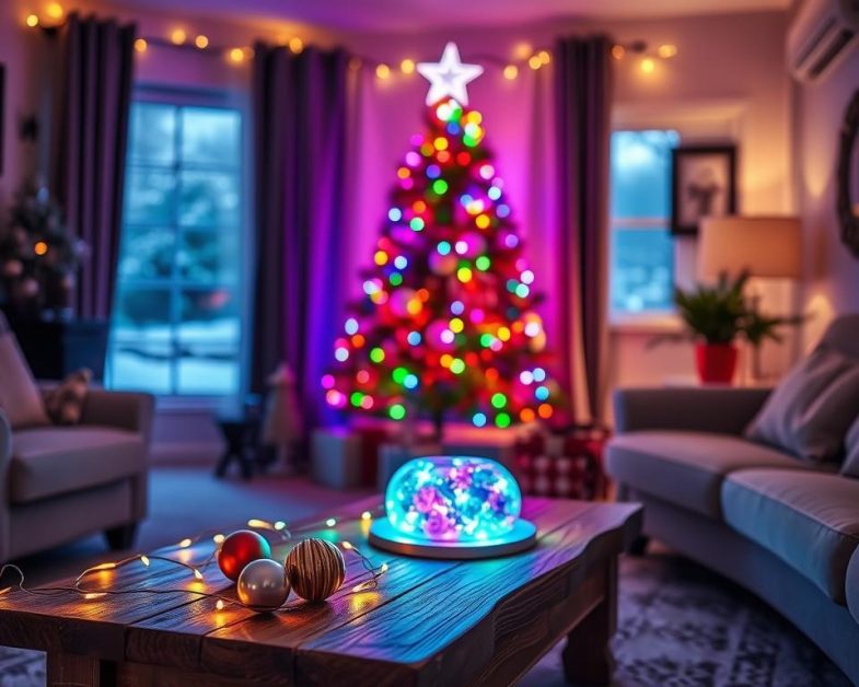 personalização com LED no Natal personalização com LED no Natal