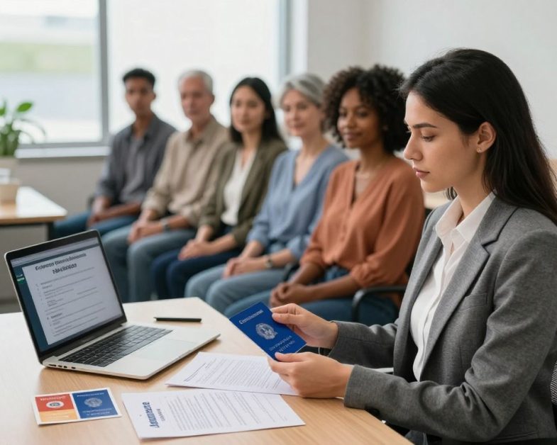 atendimento presencial carteira trabalho